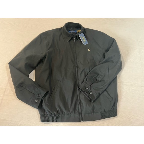 POLO RALPH LAUREN MEN'S CLASSIC HARRINGTON  PLAID LINED JACKET SIZE S - Picture 1 of 7